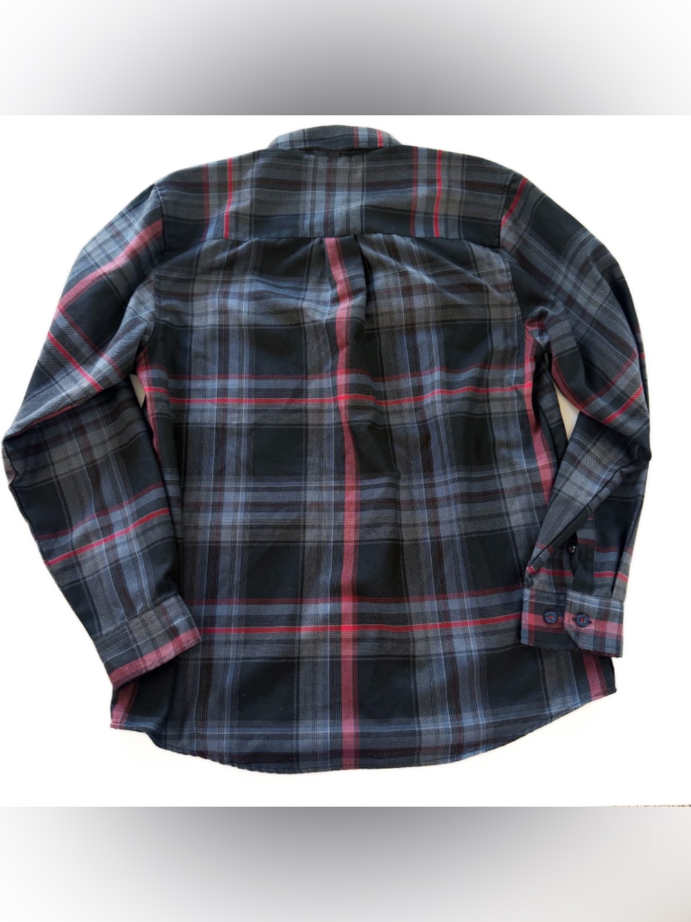 Dixxon Flannel Shirt Mens Large Ground Zero Pearl Snap Long Sleeve - Picture 5 of 5
